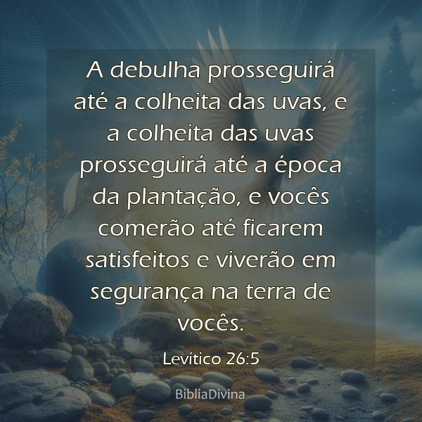 Levítico 26:5