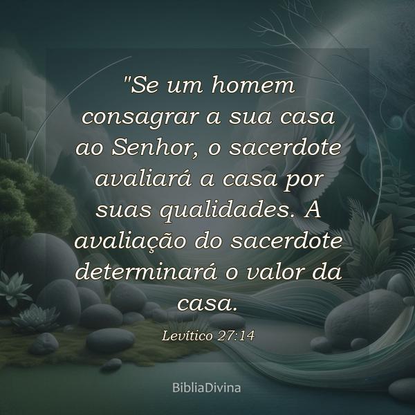 Levítico 27:14