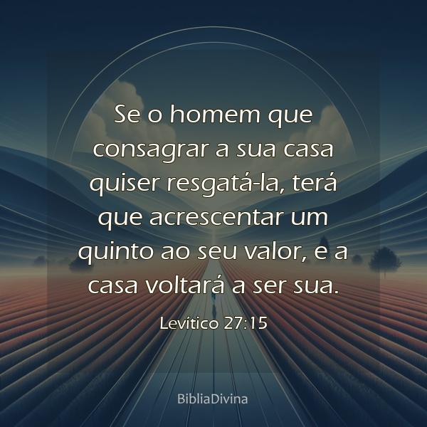 Levítico 27:15