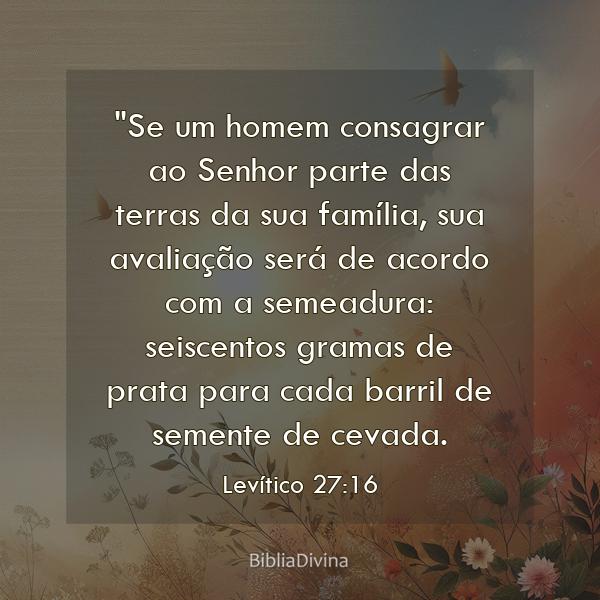 Levítico 27:16