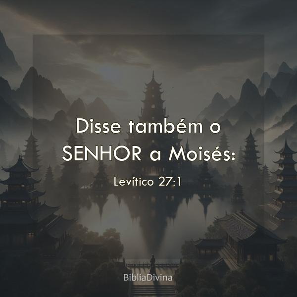 Levítico 27:1