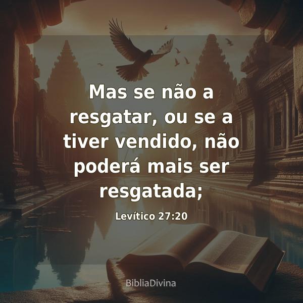 Levítico 27:20