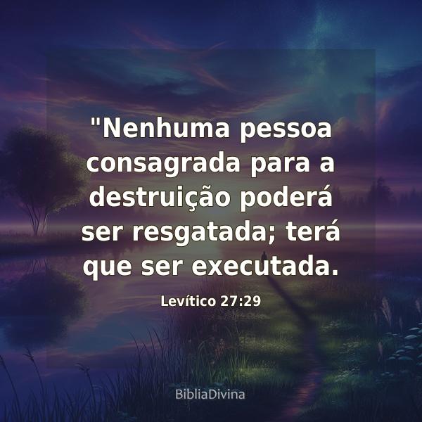 Levítico 27:29