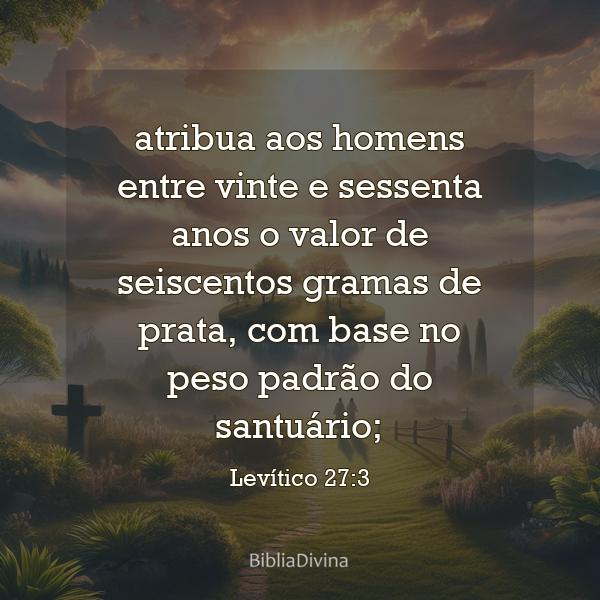 Levítico 27:3