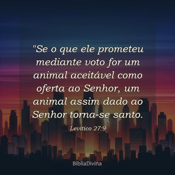 Levítico 27:9