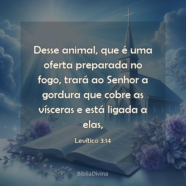 Levítico 3:14