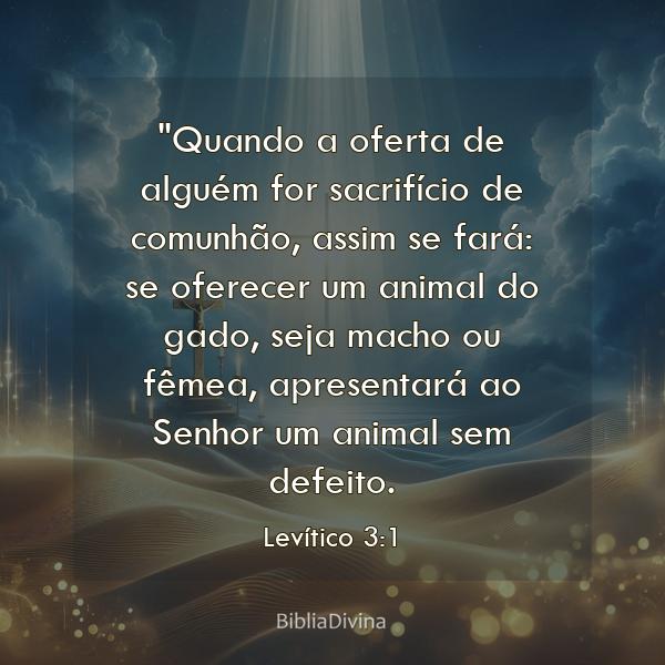 Levítico 3:1