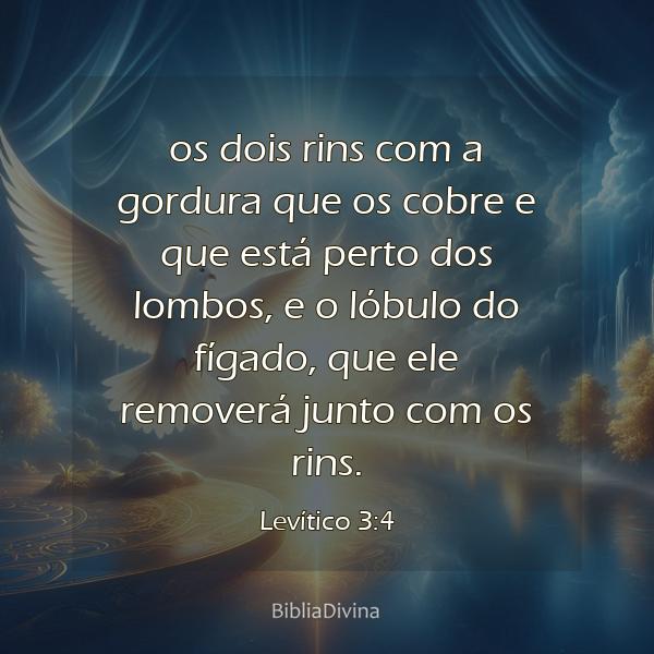 Levítico 3:4