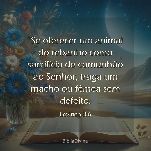 Levítico 3:6