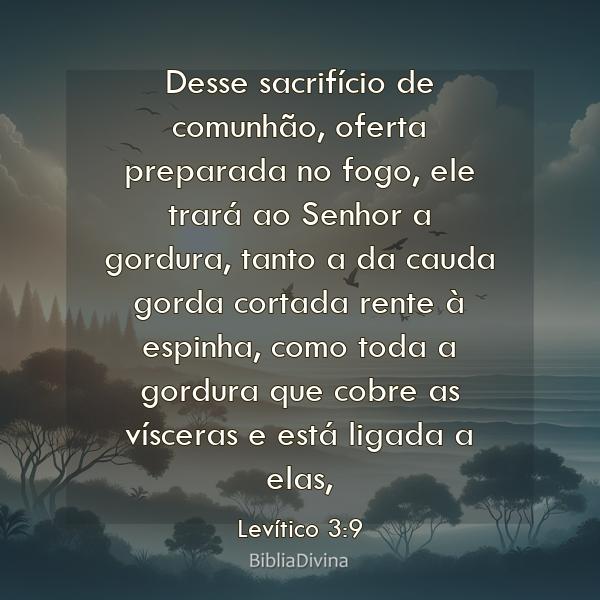 Levítico 3:9