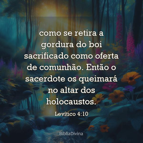 Levítico 4:10