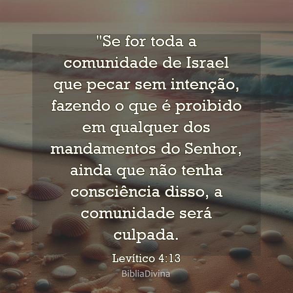 Levítico 4:13