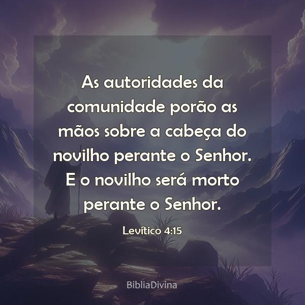 Levítico 4:15