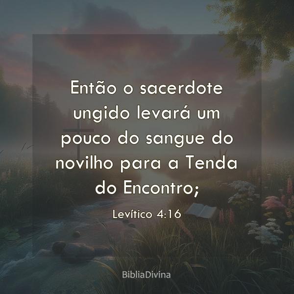 Levítico 4:16