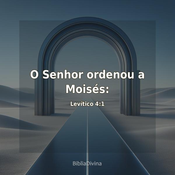 Levítico 4:1