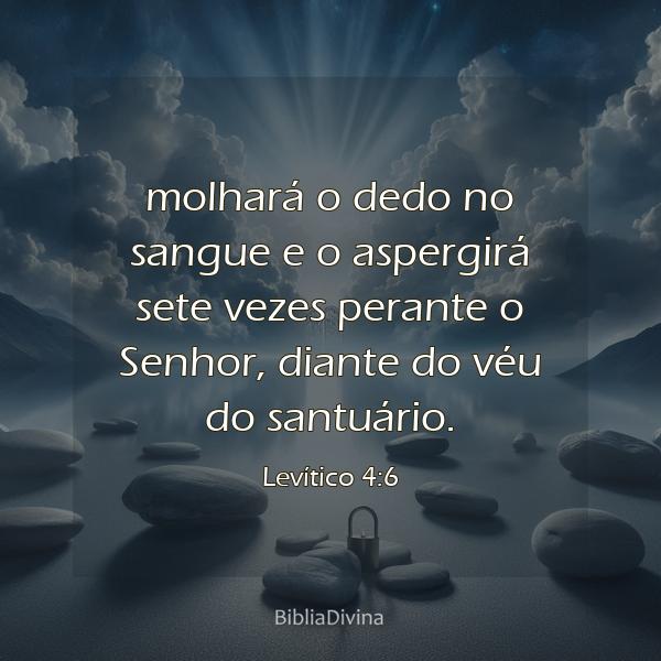 Levítico 4:6