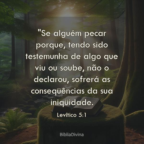 Levítico 5:1