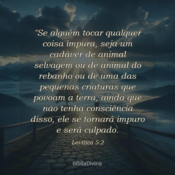 Levítico 5:2