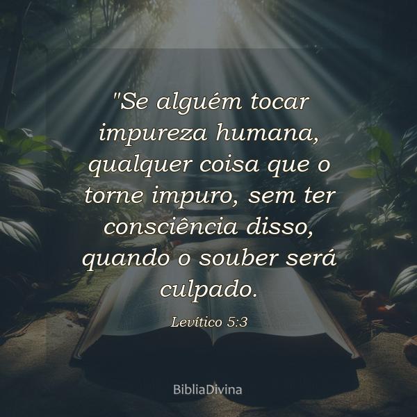 Levítico 5:3