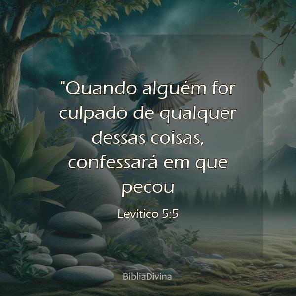 Levítico 5:5