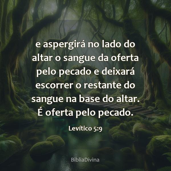 Levítico 5:9