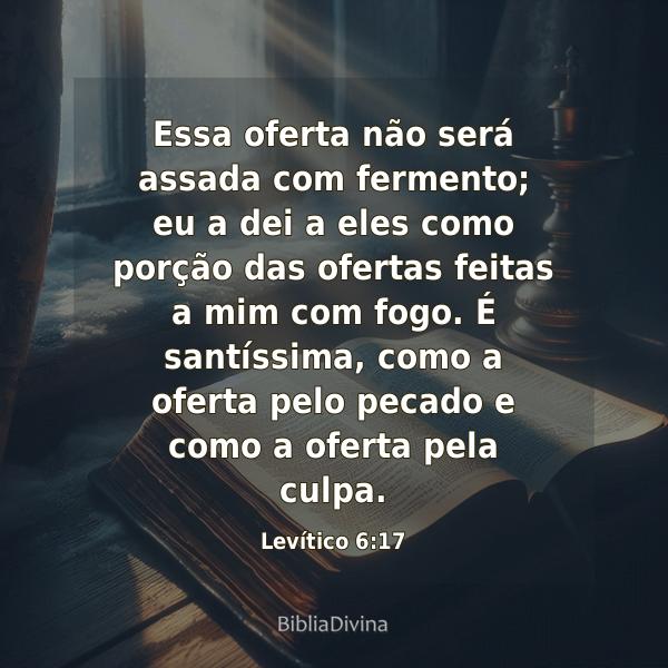 Levítico 6:17