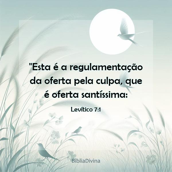 Levítico 7:1