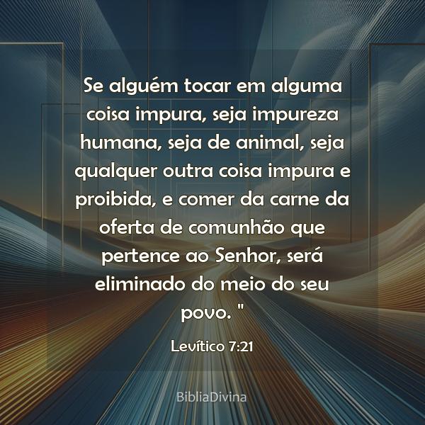 Levítico 7:21