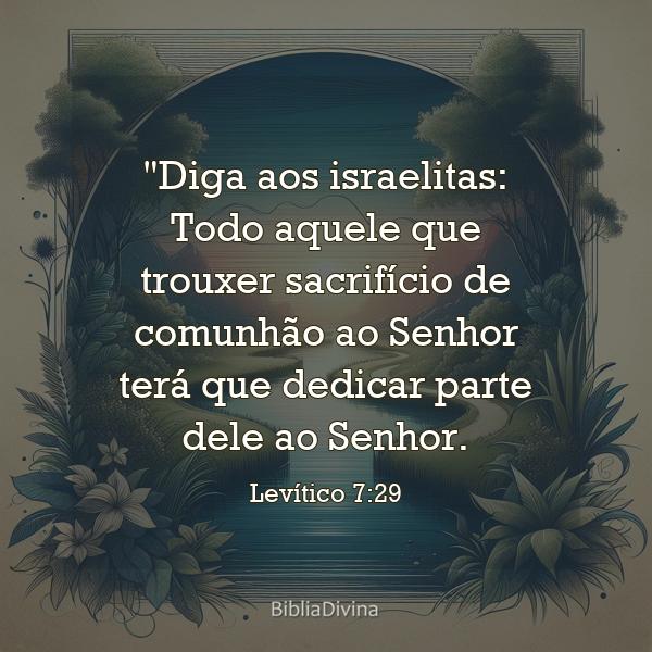 Levítico 7:29