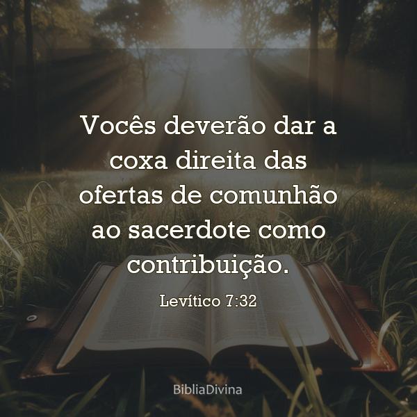 Levítico 7:32