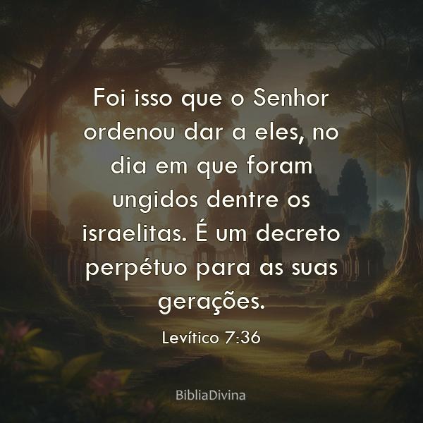 Levítico 7:36