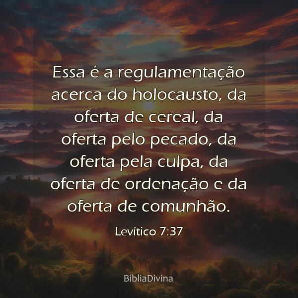 Levítico 7:37