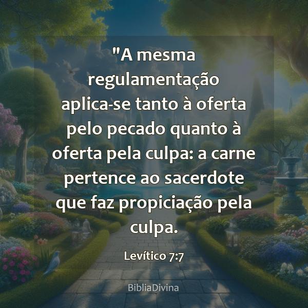 Levítico 7:7