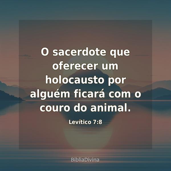 Levítico 7:8