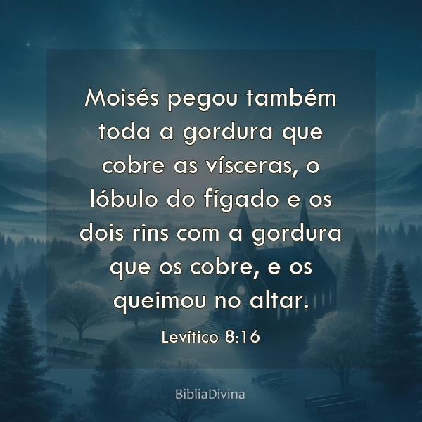 Levítico 8:16