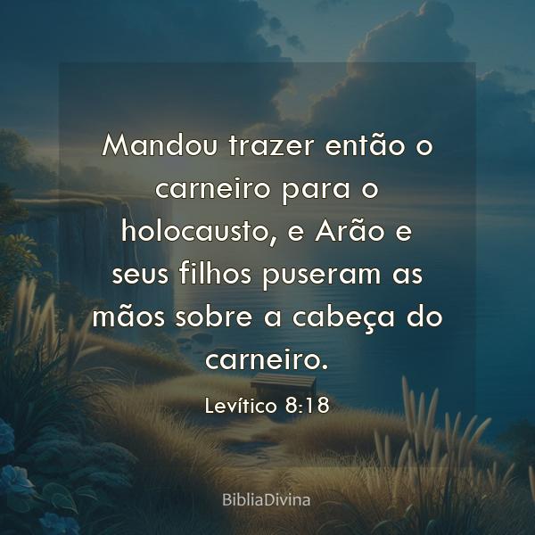 Levítico 8:18