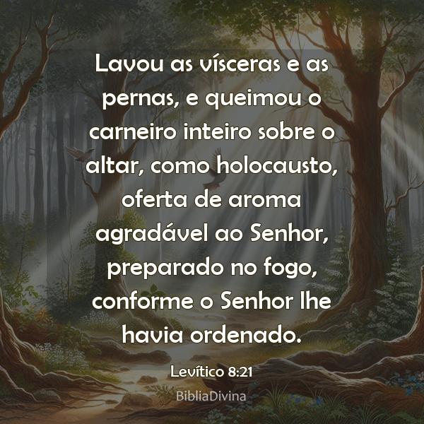 Levítico 8:21