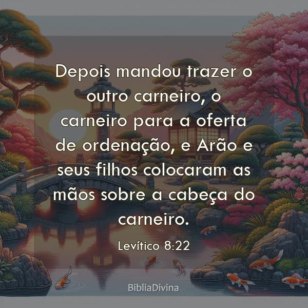 Levítico 8:22