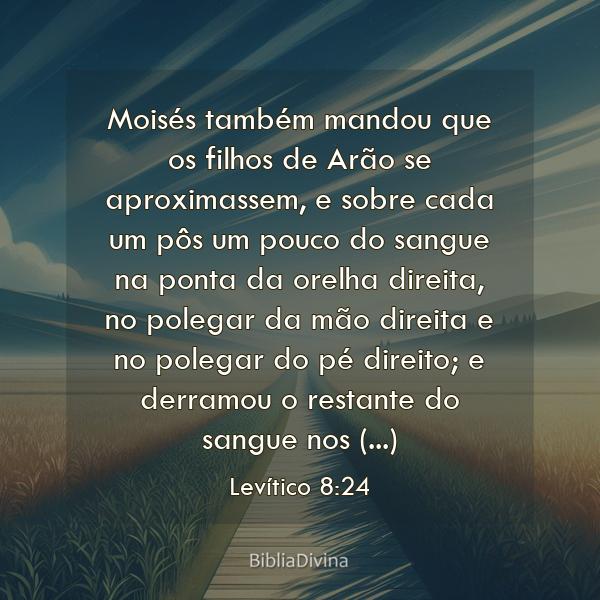 Levítico 8:24