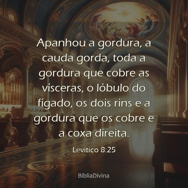 Levítico 8:25