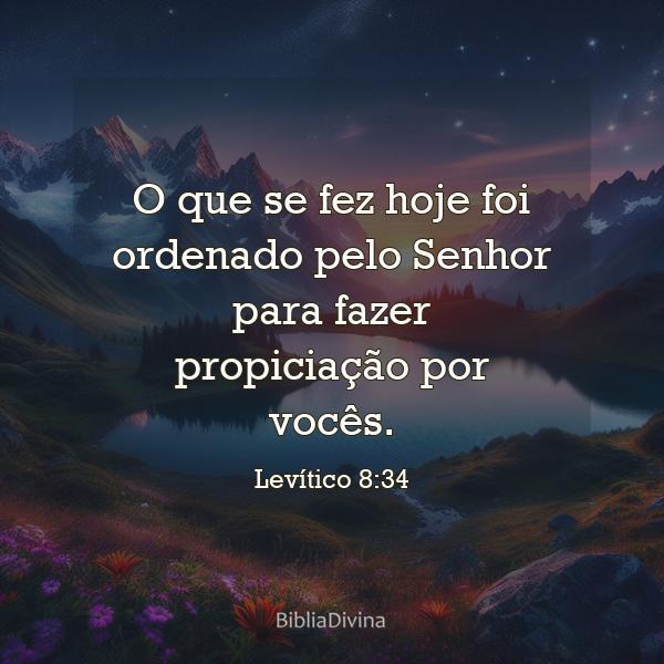 Levítico 8:34