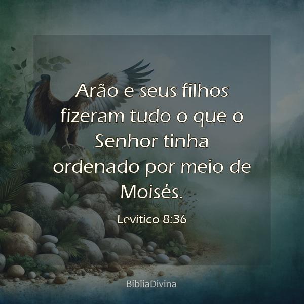 Levítico 8:36