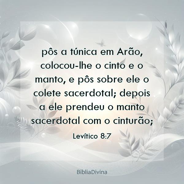 Levítico 8:7