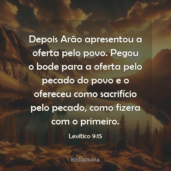 Levítico 9:15