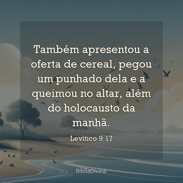 Levítico 9:17