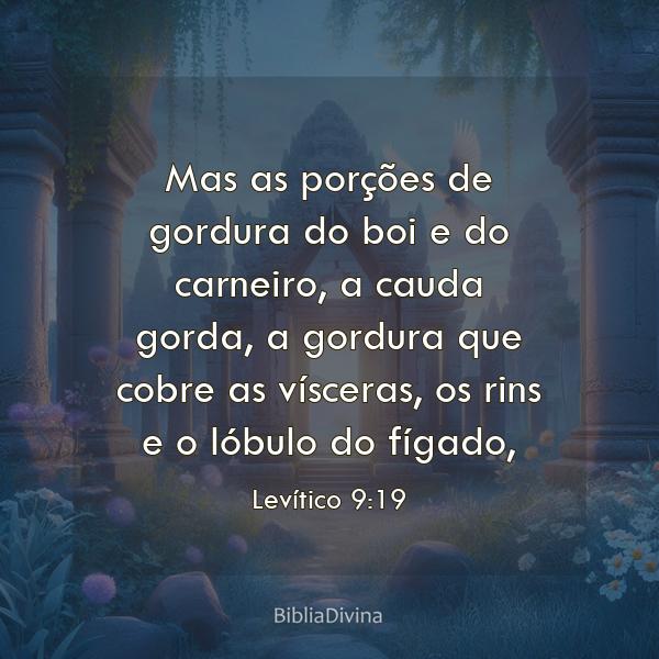 Levítico 9:19