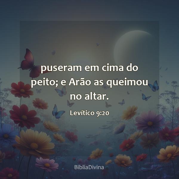 Levítico 9:20