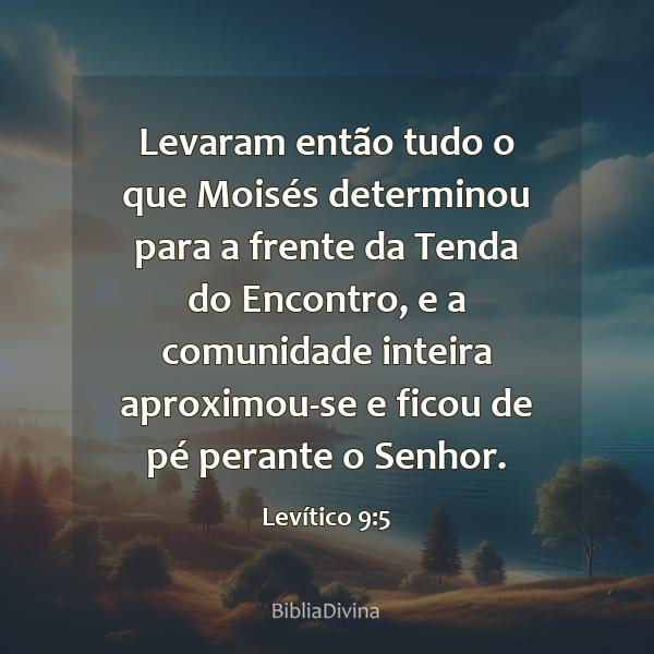 Levítico 9:5