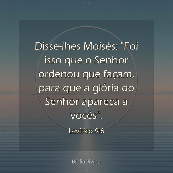 Levítico 9:6