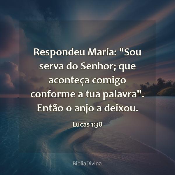 Lucas 1:38